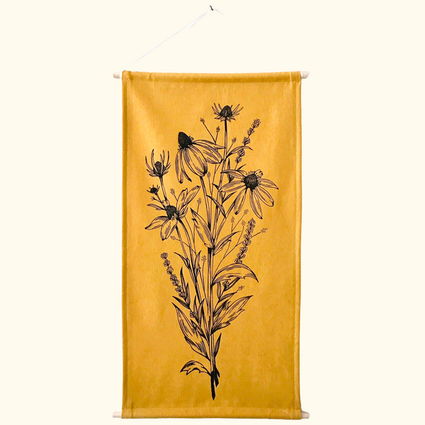 CONEFLOWER BANNER • YELLOW