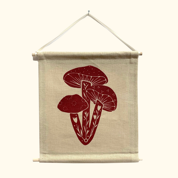 MUSHROOM BANNER • NATURAL