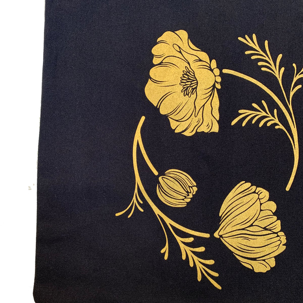 POPPY TOTE IN BLACK