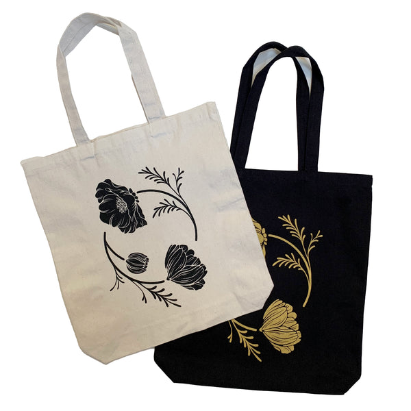 POPPY TOTE IN BLACK