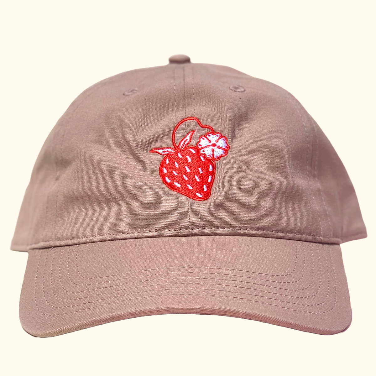STRAWBERRY DAD HAT – Anna Montagne Studio