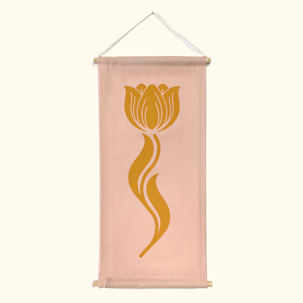 TULIP BANNER • PINK