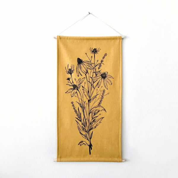 CONEFLOWER BANNER • YELLOW
