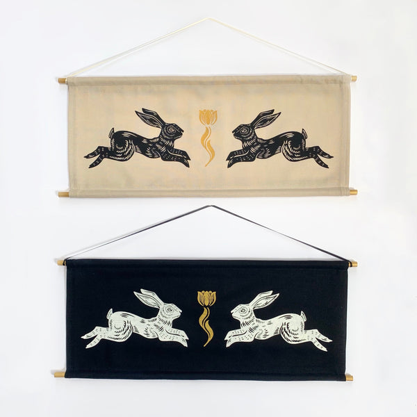 RABBIT BANNER • NATURAL