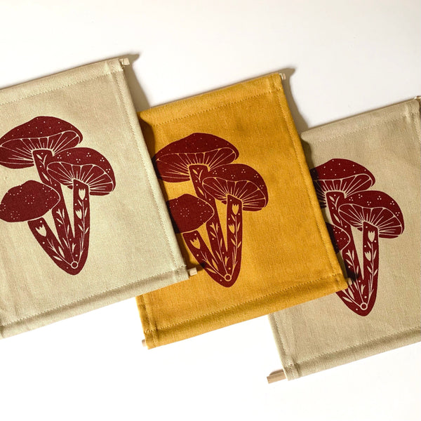 MUSHROOM BANNER • YELLOW