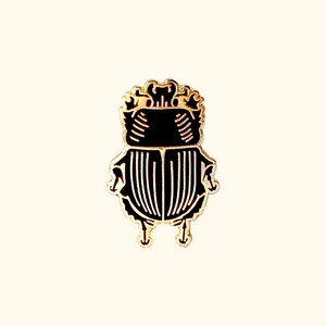 BEETLE ENAMEL PIN