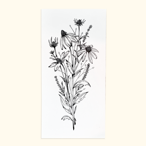 CONEFLOWER PRINT