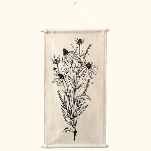 CONEFLOWER BANNER • NATURAL