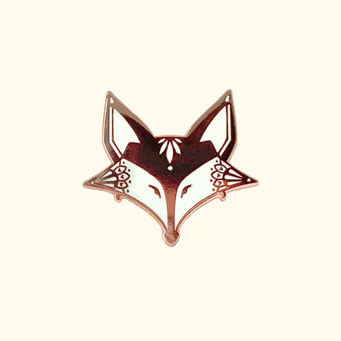 FOX ENAMEL PIN