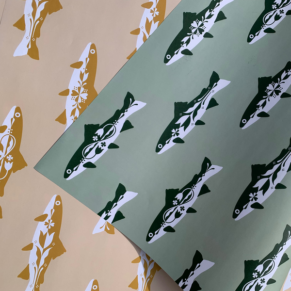 TROUT GIFT WRAP