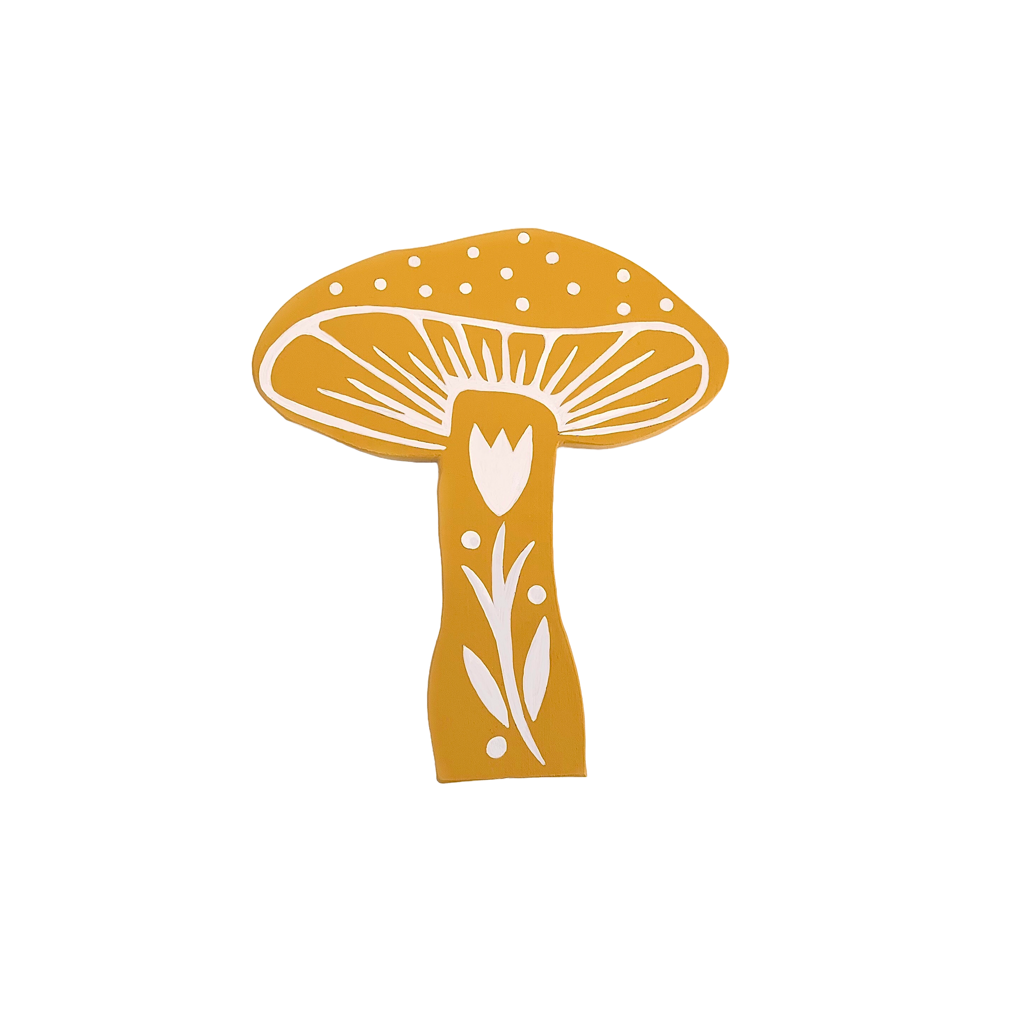 WOOD MUSHROOM • YELLOW