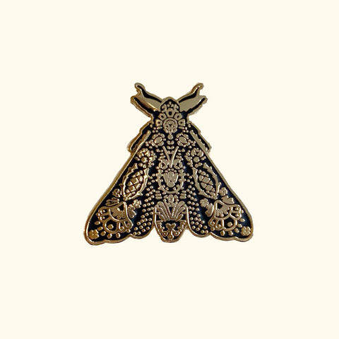 MOTH ENAMEL PIN
