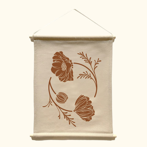POPPY BANNER • NATURAL