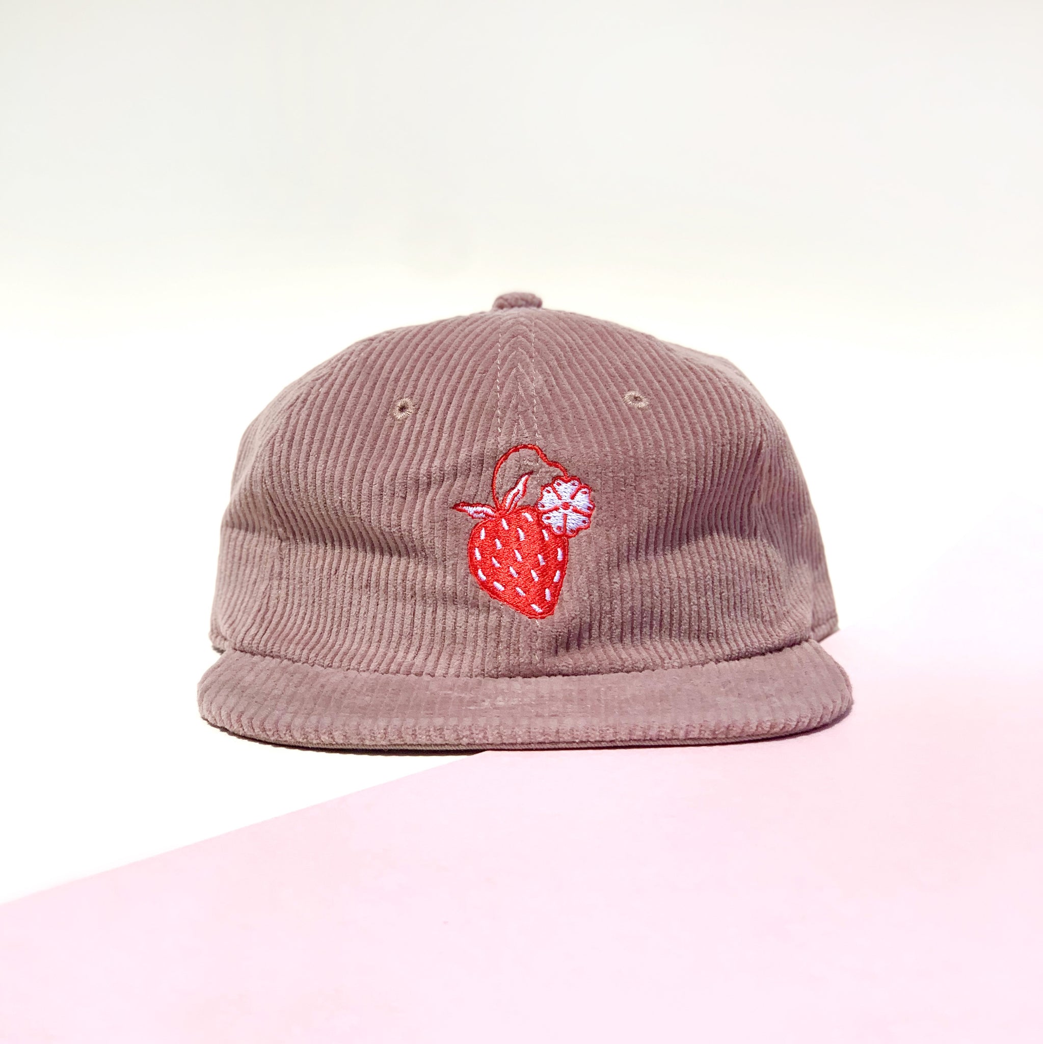 Strawberry Cord Hat