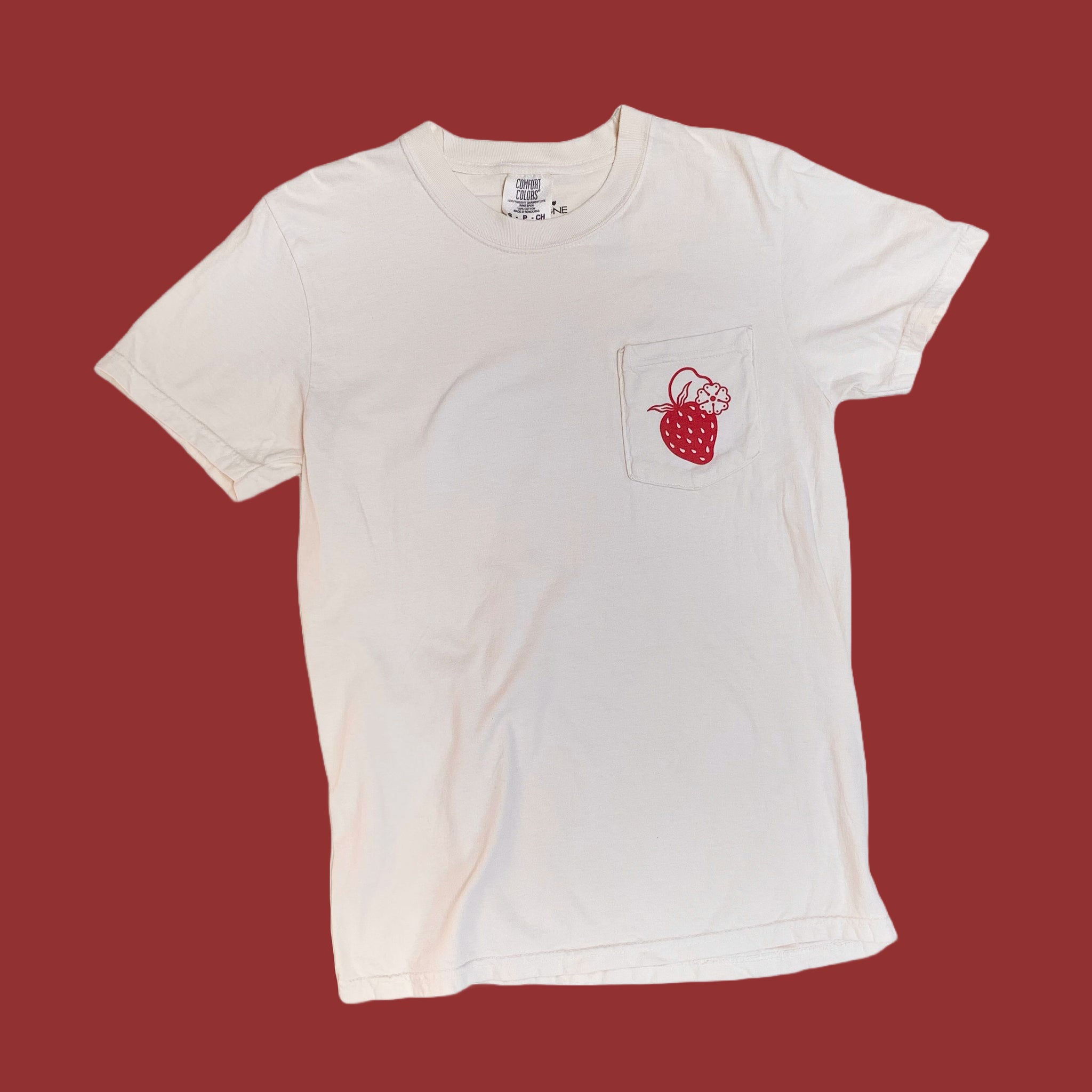 Strawberry Pocket Tee