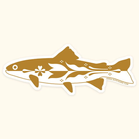 TROUT STICKER