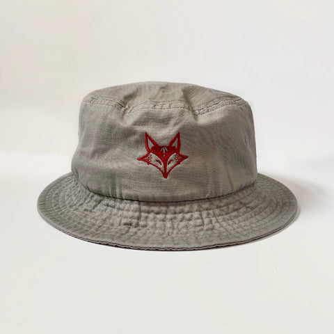 Fox Bucket Hat | Grey