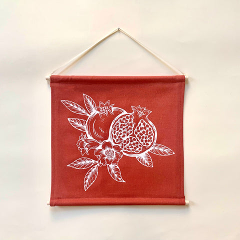 Pomegranate Banner | Rust