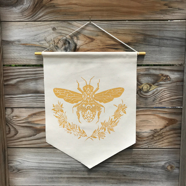 Honey Bee Banner | Natural