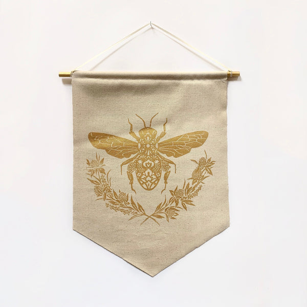 Honey Bee Banner | Natural